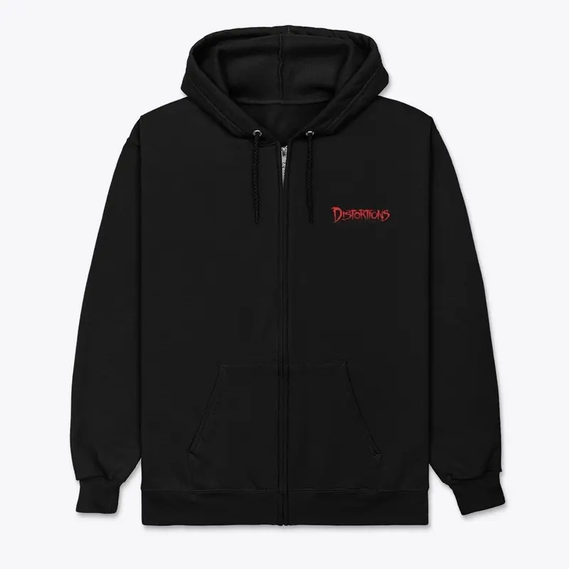 Distortions Unlimited Zip Hoodie