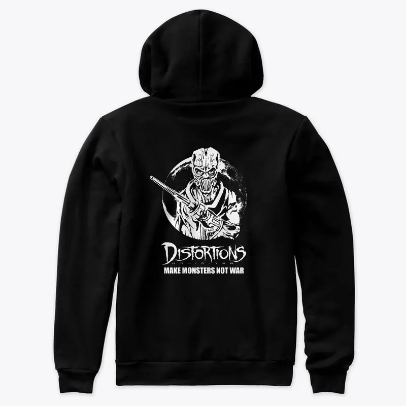 Distortions Hoodie Front & Back Print