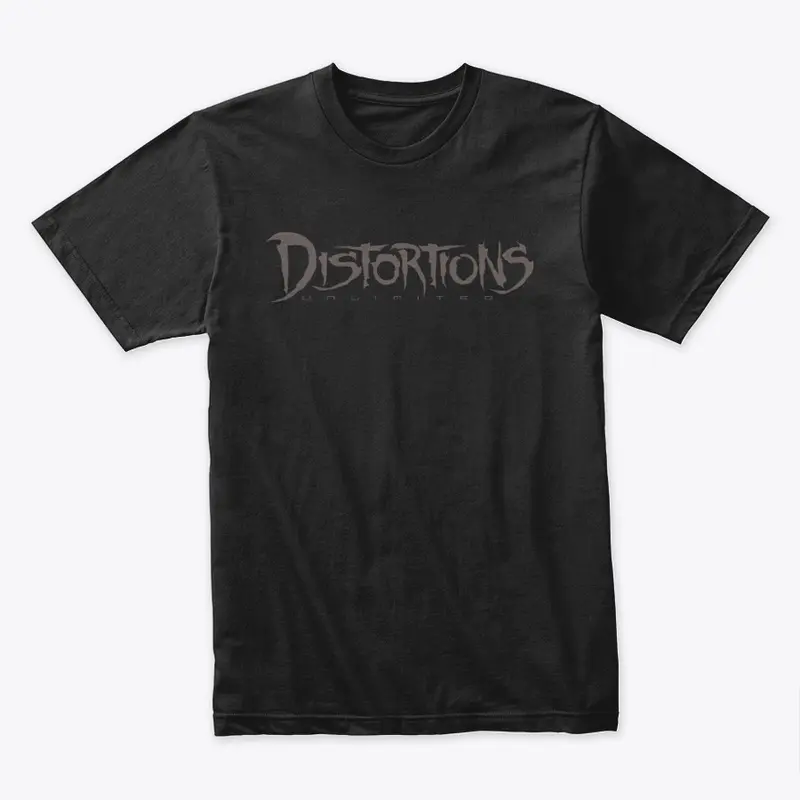 Distortions Unlimited Merch Grey Logo