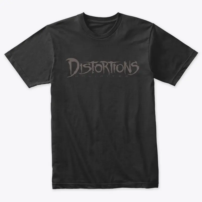 Distortions Unlimited Merch Grey Logo